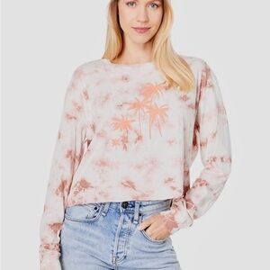 Hurley Tie-Dye Long Sleeve Top